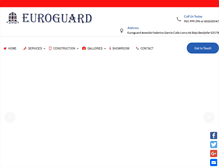 Tablet Screenshot of euroguard-spain.com